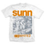 SUNN WHITE 2 t-shirt (VINTAGE STYLE SHIRT)