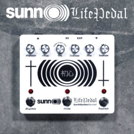 Life Pedal V3 - black on white SUNN O)) exclusive, get a copy!