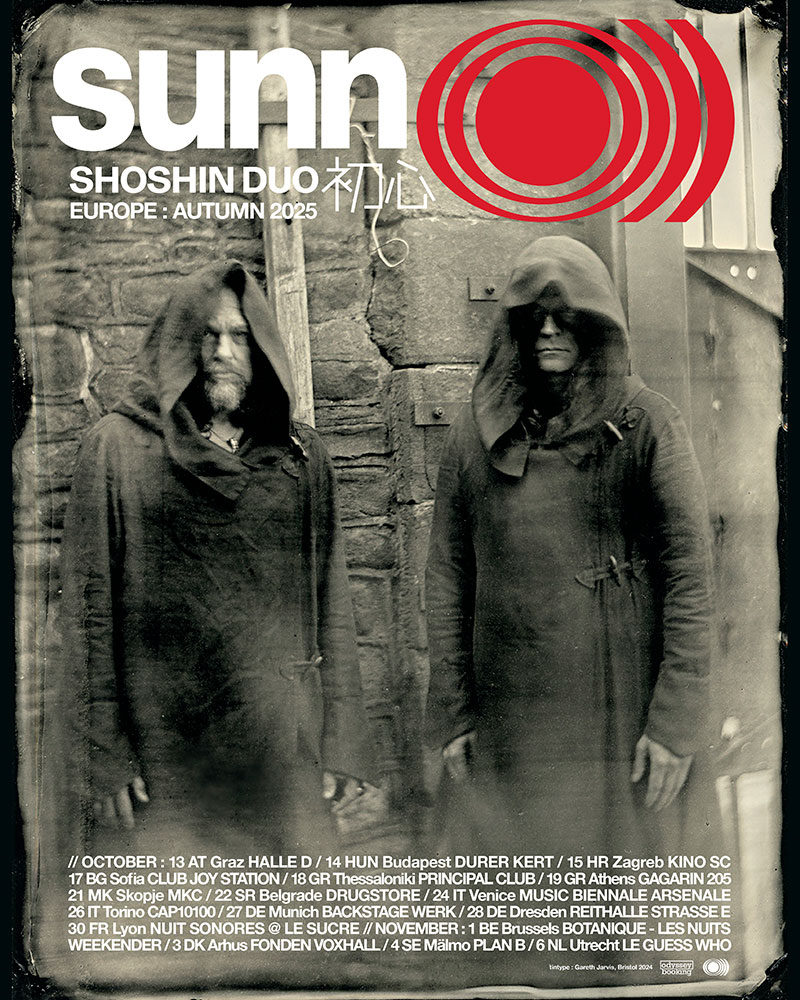 SUNN O))) EU tour autumn 2025