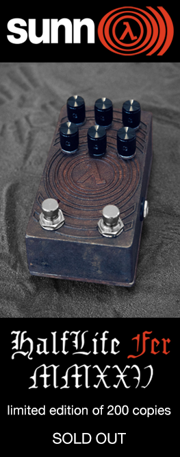 HalfLife ER pedal sold out