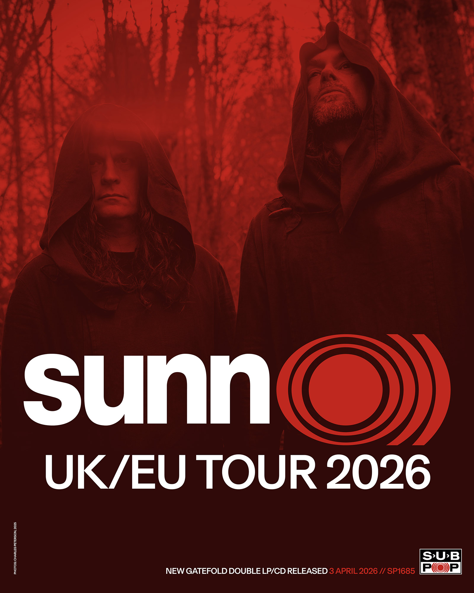 SUNN O))) UK/EU TOUR 2026 announcement