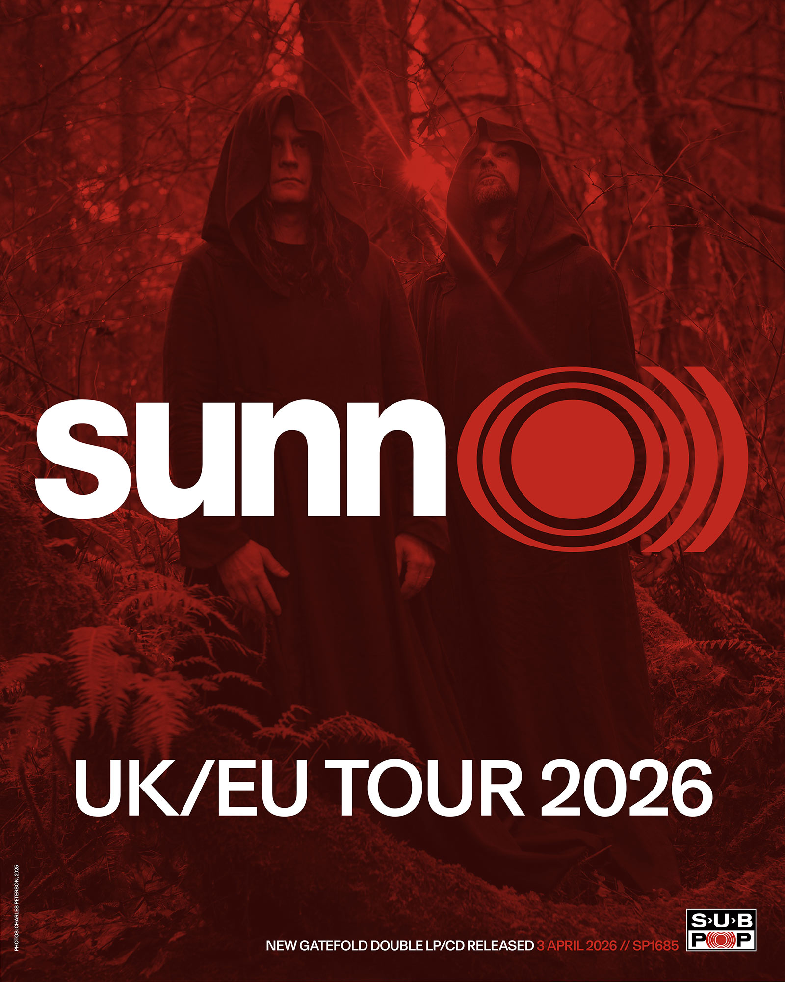 SUNN O))) UK/EU TOUR 2026 announcement